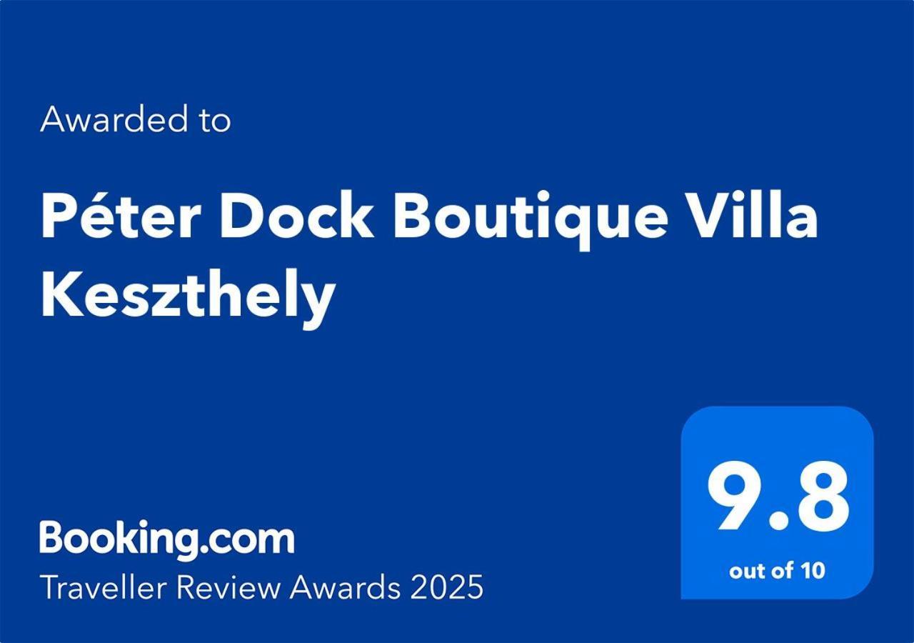 Peter Dock Boutique Villa Keszthely Buitenkant foto